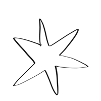 an image of a star in the dark